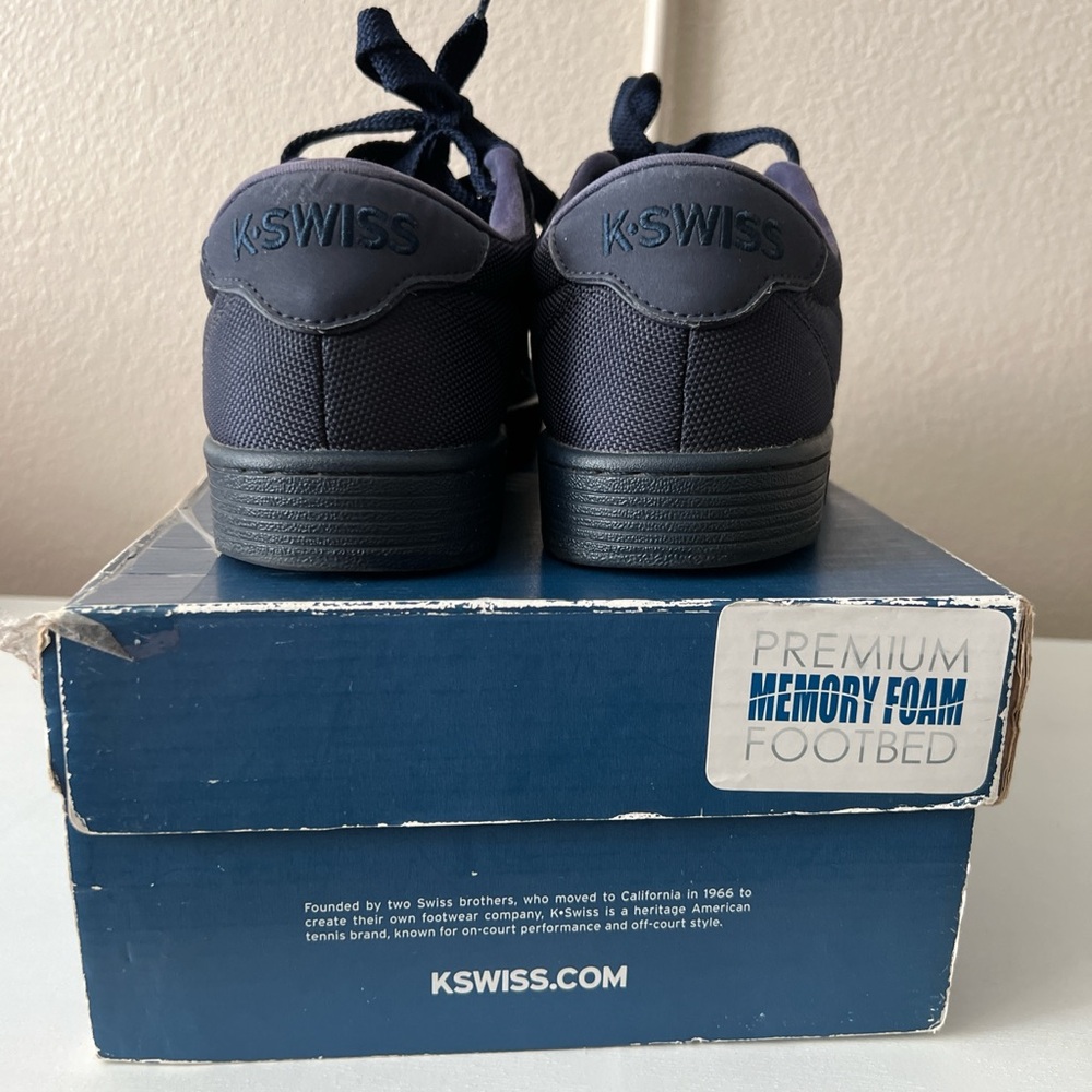 K-Swiss Men's Dark Blue Sneakers - Picture 4 of 6